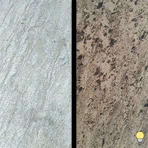Ardoise flexible translucide SKIN 2mm - Gris argenté, 240 x 90 cm | Eclairage d'ambiance, intérieur et extérieur