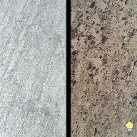 Ardoise flexible translucide SKIN 2mm - Gris argenté, 265 x 125 cm | Eclairage d'ambiance, intérieur et extérieur