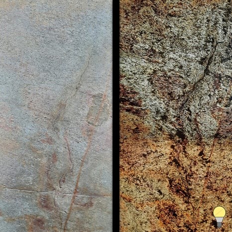 Ardoise flexible translucide SKIN 2mm - Doré, 185 x 61 cm | Eclairage d'ambiance, intérieur et extérieur