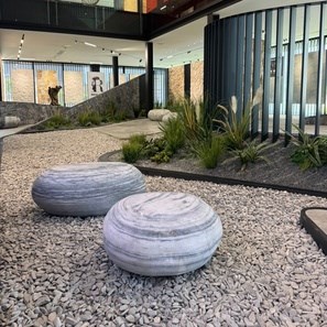 Banc Galet Nuage de Pierre