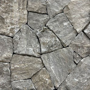 Parement extérieur pierre Travertin  Rock Face Silver