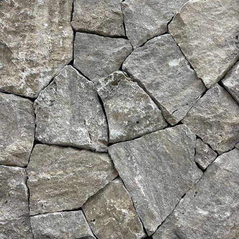 Parement extérieur pierre Travertin  Rock Face Silver