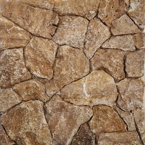 Parement extérieur pierre Travertin  Rock Face Noce