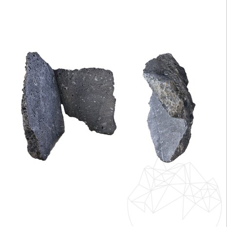 Revêtement extérieur en pierre Rock Face Brown Travertine (coin)