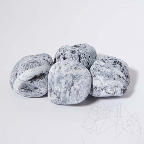 Galets Argentés 6-10 cm Sac de 20 kg