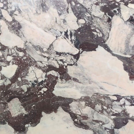 Tranche de marbre Viola Grand Antique Poli 2 cm