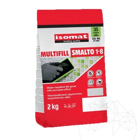 Joint de carrelage - Multifill-Smalto, Largeur de joint 1-8 mm, 01 WHITE, 2 kg