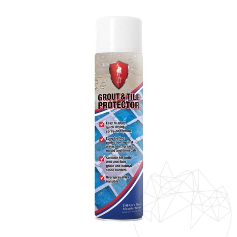 LTP Profesional Grout & Tile Protector Spray, Scellant universel pour pierres naturelles (finition naturelle), 600ml
