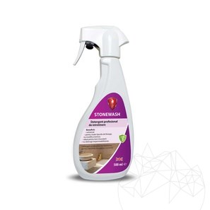LTP Profesional Stone Wash, Détergent pour pierres naturelles de cuisine et de salle de bains (nettoie et entretient), 500 ml