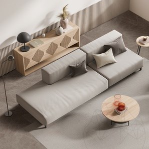 Marbre poli Light Emperador, 60 x 30 x 2 cm