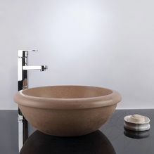 Lavabo, Travertin Latte RS-19, 42 x 16 cm