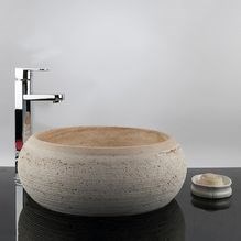 Lavabo, Travertin classique RS-24, 41 x 15 cm