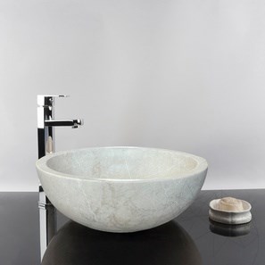 Lavabo, Marbre Cappuccino RS-5, 42 x 15 cm