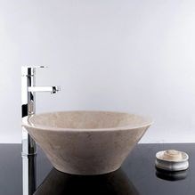 Lavabo, Marbre Beige clair RS 8