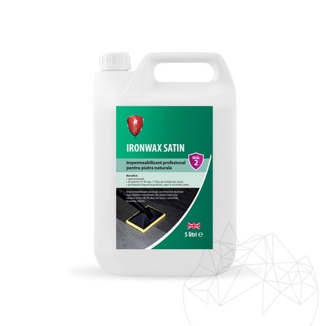 LTP Profesional Ironwax Satin, Scellant acrylique filmogène autolustrant à fini satiné (usage intérieur seulement), 5 L