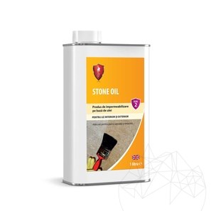 LTP Profesional Stone Oil, Scellant puissant à base d'huile pour pierres naturelles (idéal pour les surfaces poreuses), 1 L