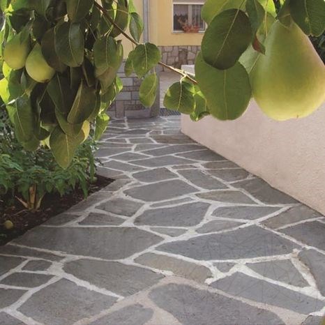 Ardoise polygonale de Kavala, Dalles de pavés pour patio, 3-5 cm, 1 m² = 7-10 pcs