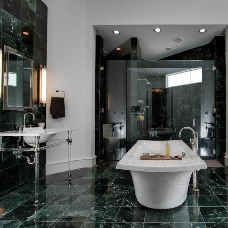 Marbre poli vert Emperador 61 x 30,5 x 1 cm