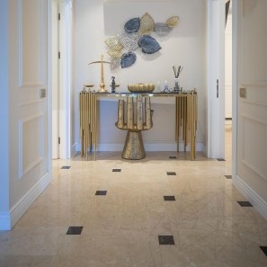 Marbre poli Crema Royal, 60 x 30 x 2 cm