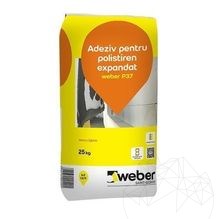 Weber P37, 25 Kg, Colle pour systèmes d'isolation en polystyrène