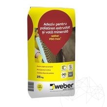 Weber P50, 25 Kg, Colle blanche flexible pour systèmes d'isolation