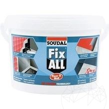 Soudal FIX ALL, SKIN Adhésif flexible pour ardoise, 4 Kg