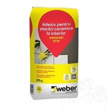 Colle pour carreaux de céramique pour l'intérieur, Weber Set ST10