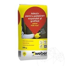 Adhésif pour polystyrène expansé graphite, Weber P39 Max².
