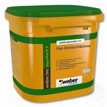 Weber.Tec Superflex D2, Joint flexible d'imperméabilisation sous carrelage, 24 Kg, Intérieur/Extérieur