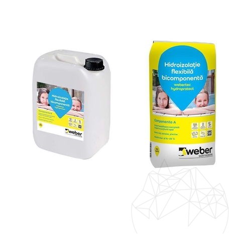 Kit Weber Tec Hydroprotect, Sac 20 KG + Fût 10 KG
