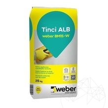Weber BM15-W, 25 Kg, Enduit mural blanc fin
