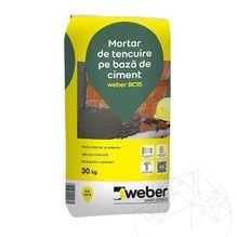 Weber BC15, 30 Kg, Revêtement mural de base, intérieur et extérieur