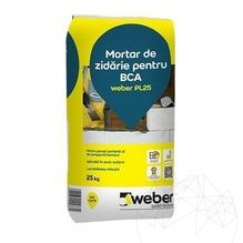 Mortier de maçonnerie pour blocs AAC, Weber PL25