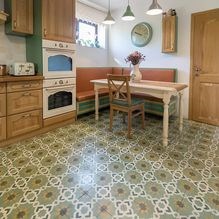 Terrazzo Oriental KR-09 Green 20 x 20 x 1.8 cm