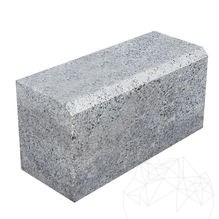 Bordura Granit Gri Sare si Piper 20 x 25 x 50cm