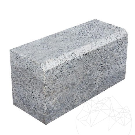 Bordura Granit Gri Sare si Piper 20 x 25 x 50cm