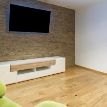 Panneau de revêtement mural en quartzite Lemone 15 x 60 x 1-2 cm