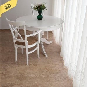 Travertin adouci PREMIUM Latte, 61 x 30.5 x 1.2 cm