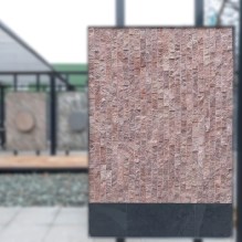 Red Opium Travertine Splitface 5 cm x FL x 2cm Produit en commande spéciale