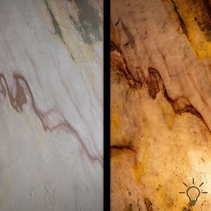 Ardoise flexible translucide SKIN 2mm - Indian Autumn, 210 x 105 cm | Lumière d'ambiance, intérieur et extérieur