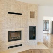 Mosaique Travertin Tumbled Bambou Classique, 1.5 x 7.5 cm
