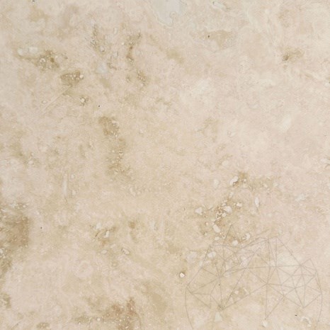 Travertin Classic PREMIUM Tapis à coupe croisée, 30.5 x 30.5 x 1.2 cm