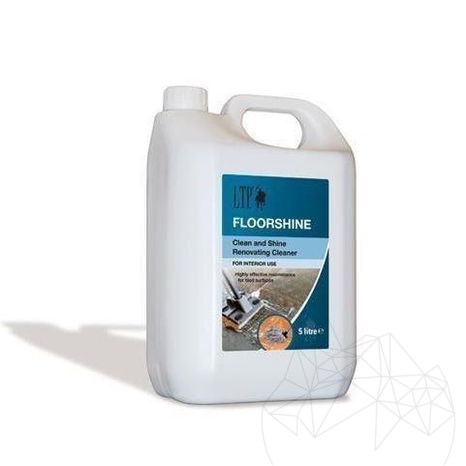 LTP Premium Floorshine, Détergent universel pour pierres naturelles (pH neutre, nettoie et fait briller), 5 L