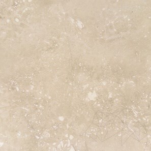 Travertin aiguisé coupe croisée classique 20.3 x 20.3 x 1.2 cm