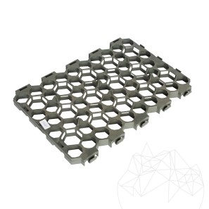 Grass Fix Eco, 55 x 38 cm, gris