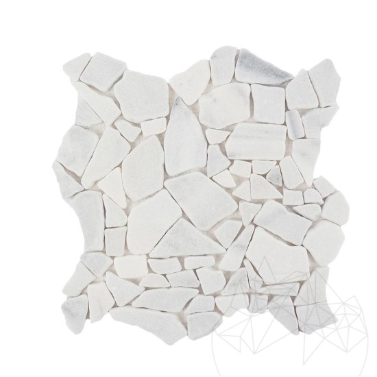 Mosaïque de marbre tumblé Kavala Crazy Paving