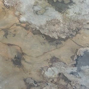Ardoise flexible SKIN MicroStone 1mm - Indian Autumn, 244 x 122 cm | Pierre ultra-flexible pour murs, mobilier