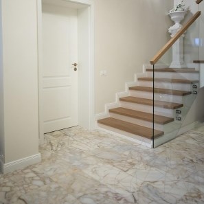 Marbre Arabescato Oro Poli, 60 x 30 x 2 cm, Translucide