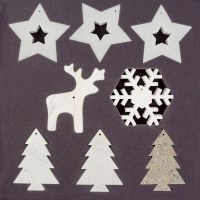 Décoration de Noël à domicile, Ensemble de 15 pièces
