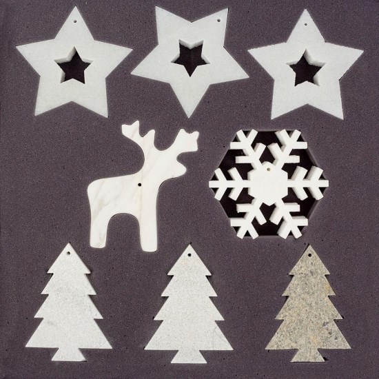 Décoration de Noël à domicile, Ensemble de 15 pièces